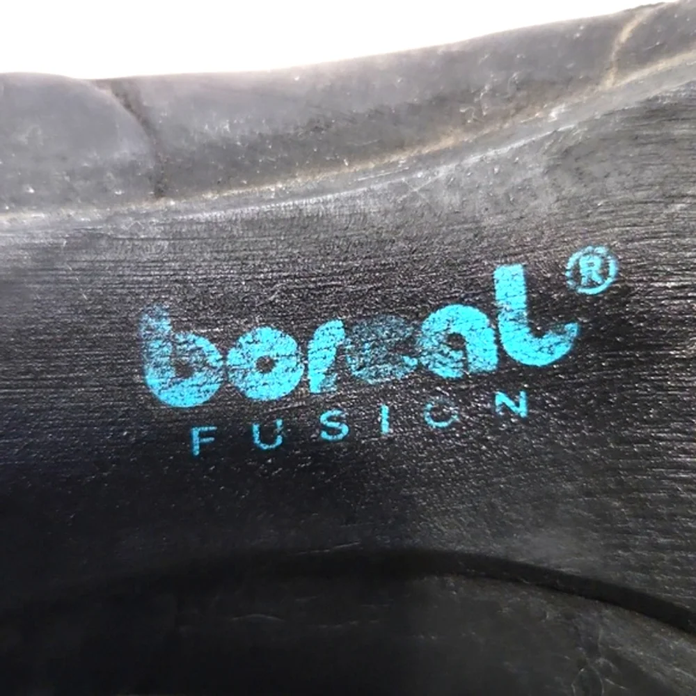 Boreal Ace Lucky Charm Rock Climbing Shoe Black Suede w/Yellow & Lime Size 5 - Picture 12 of 13